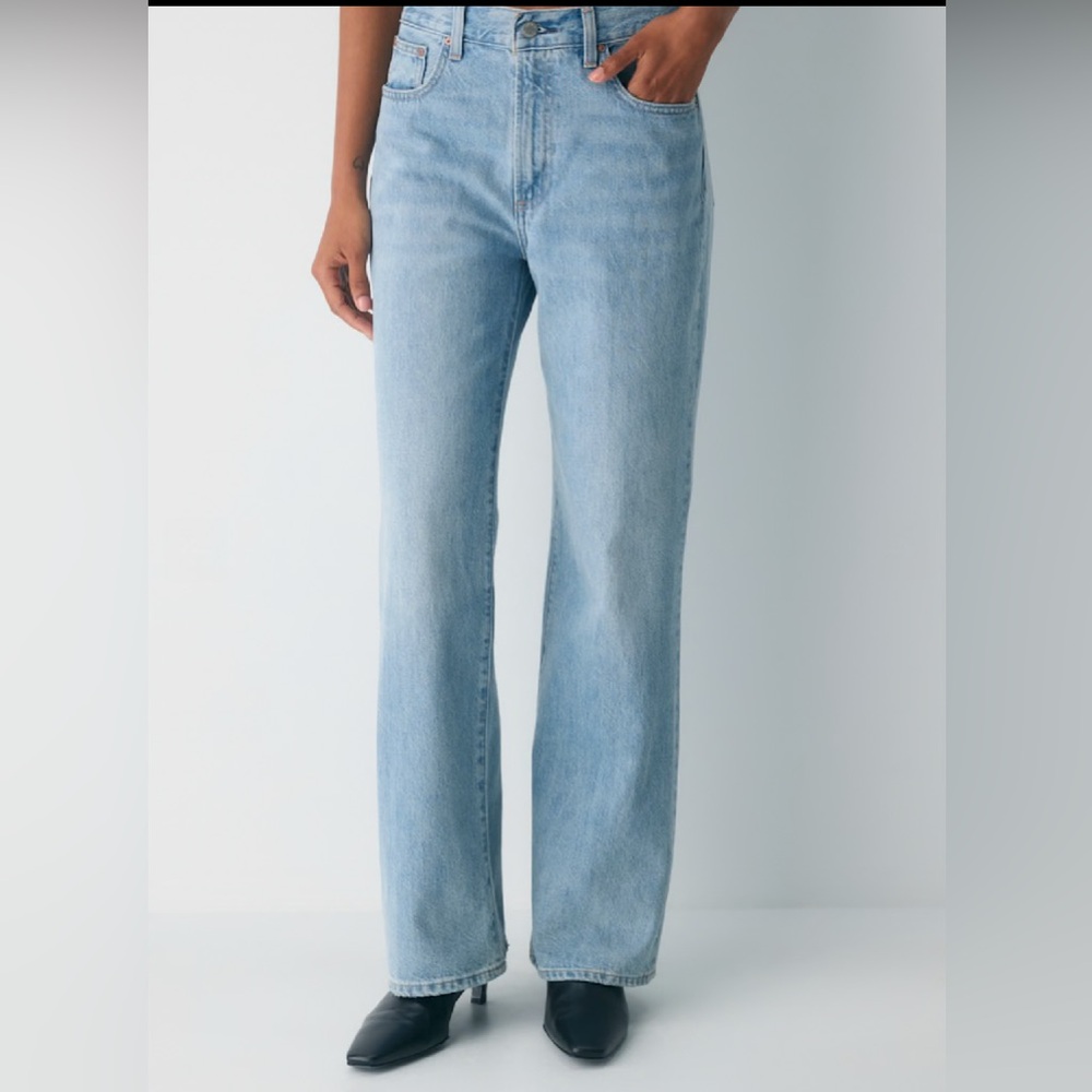 Aritzia Denim forum The Farrah Hi-rise Wide Jean